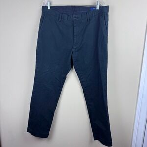 Polo Ralph Lauren Stretch Slim Fit Pants Chinos Casual Black 36/30